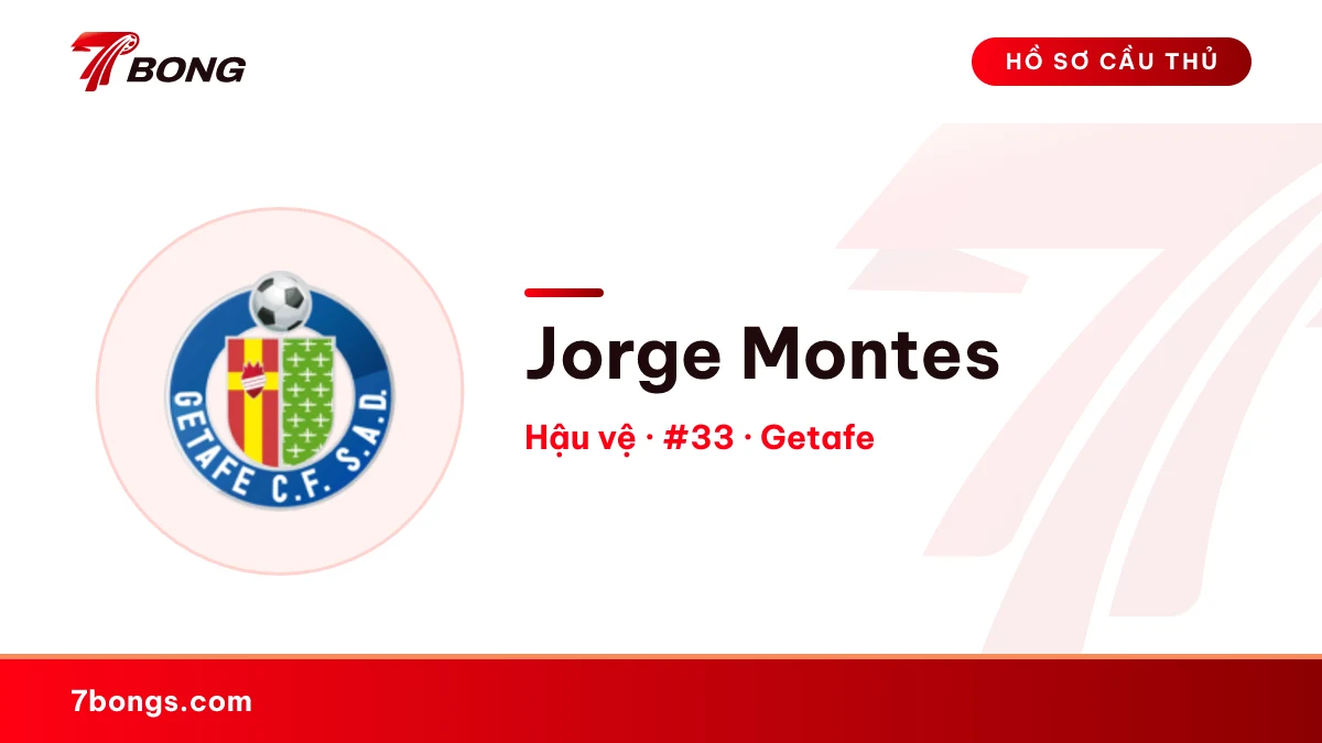 Jorge Montes — Getafe
