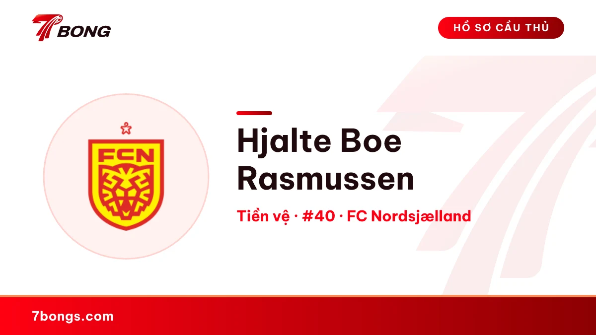 Hjalte Boe Rasmussen — FC Nordsjælland