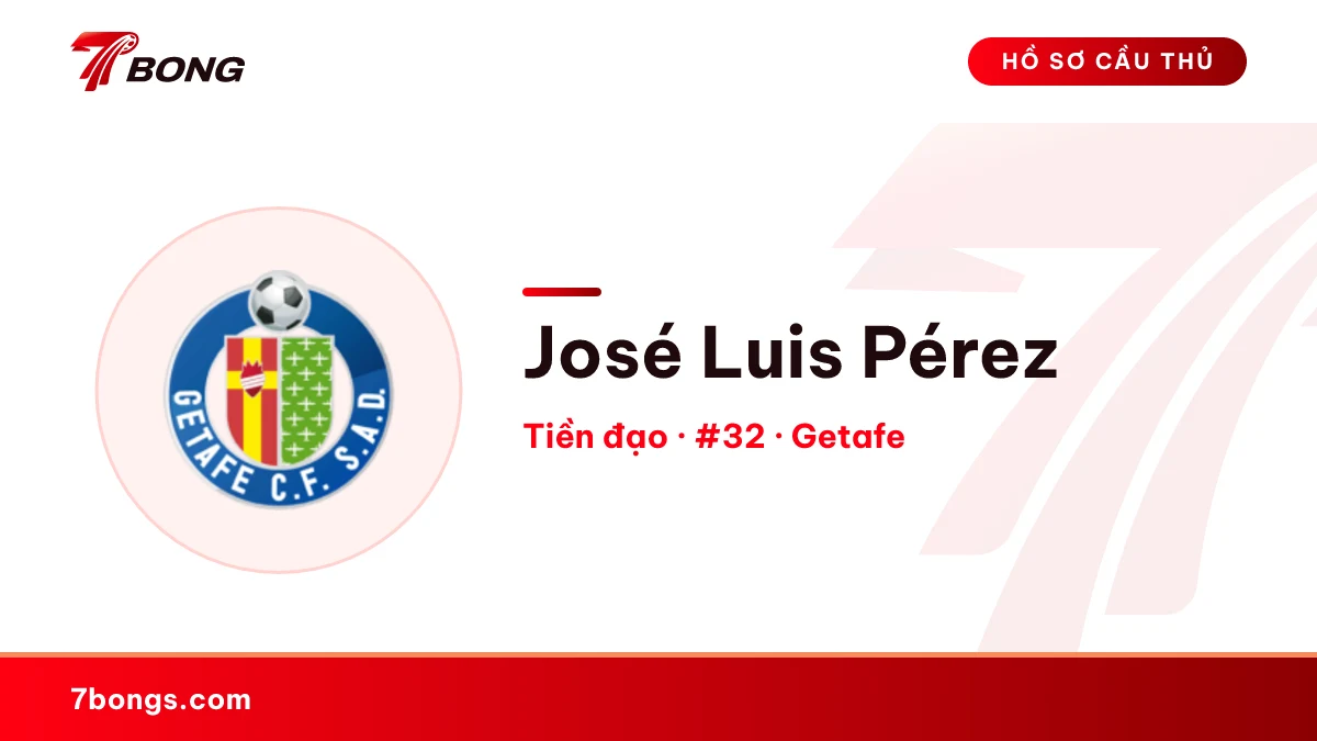 José Luis Pérez — Getafe