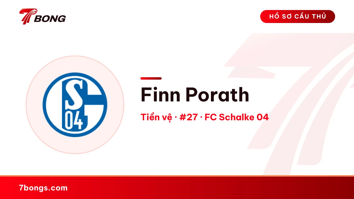 Finn Porath — FC Schalke 04