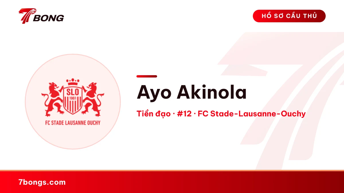 Ayo Akinola — FC Stade-Lausanne-Ouchy