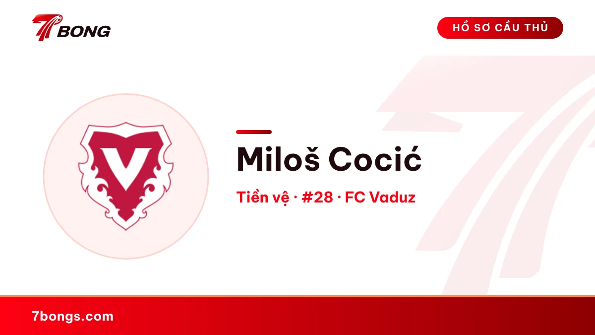 Miloš Cocić — FC Vaduz