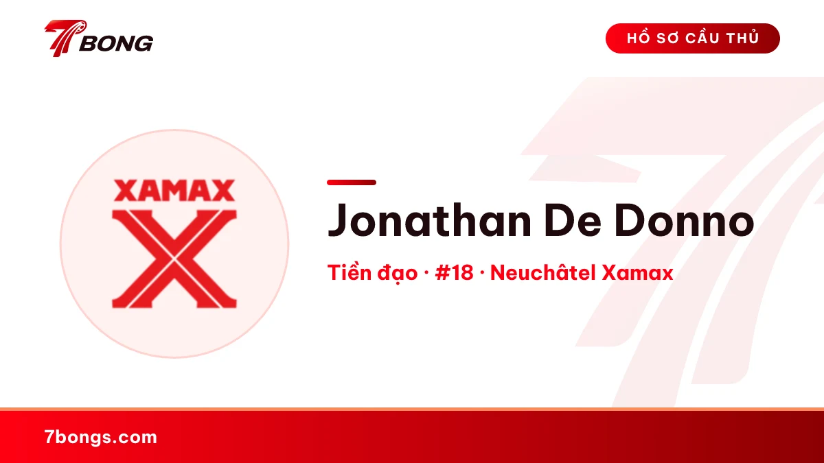 Jonathan De Donno — Neuchâtel Xamax