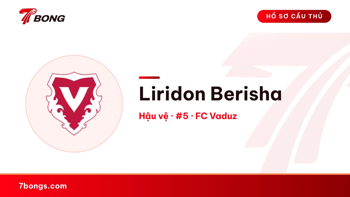Liridon Berisha — FC Vaduz