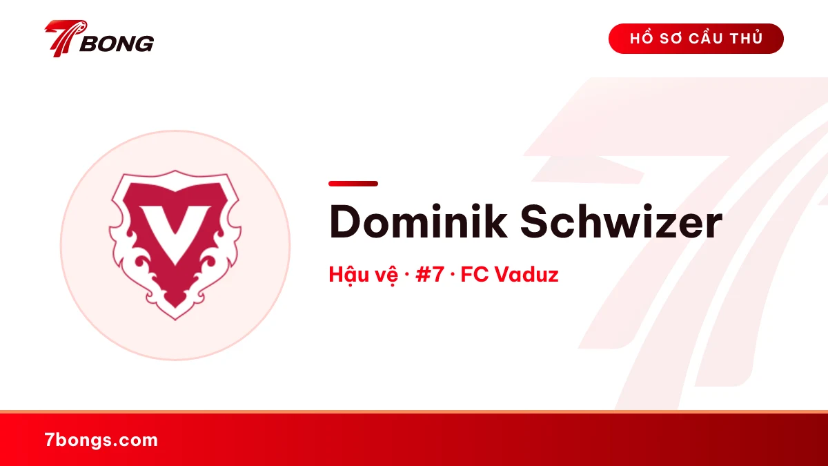 Dominik Schwizer — FC Vaduz