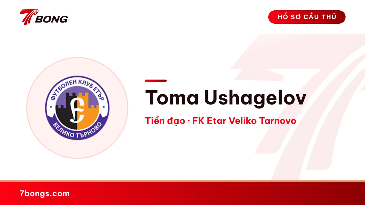 Toma Ushagelov — FK Etar Veliko Tarnovo