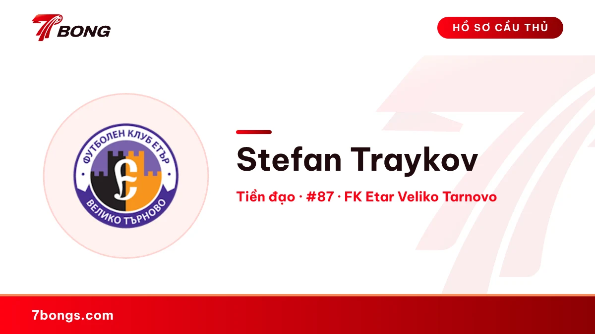 Stefan Traykov — FK Etar Veliko Tarnovo