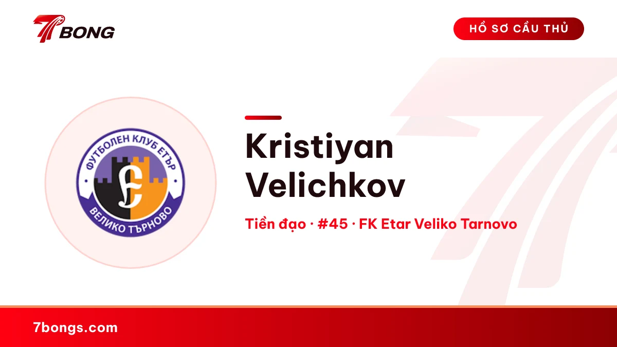 Kristiyan Velichkov — FK Etar Veliko Tarnovo