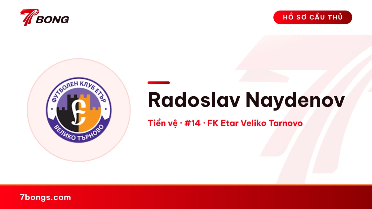 Radoslav Naydenov — FK Etar Veliko Tarnovo
