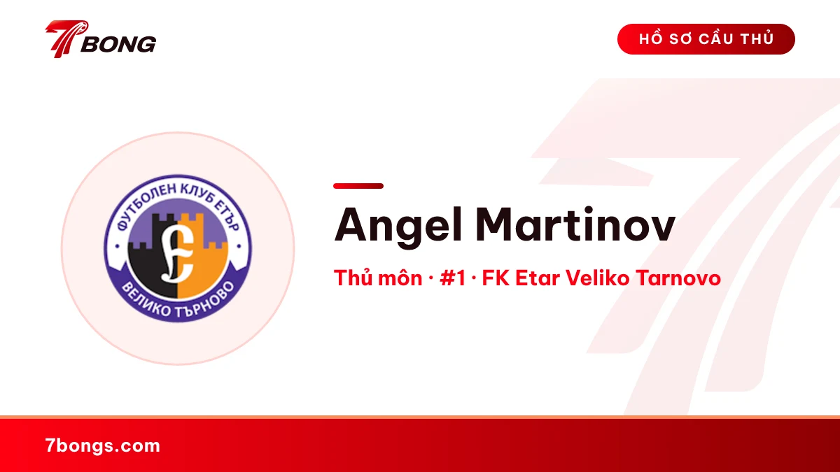 Angel Martinov — FK Etar Veliko Tarnovo