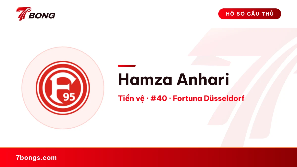 Hamza Anhari — Fortuna Düsseldorf