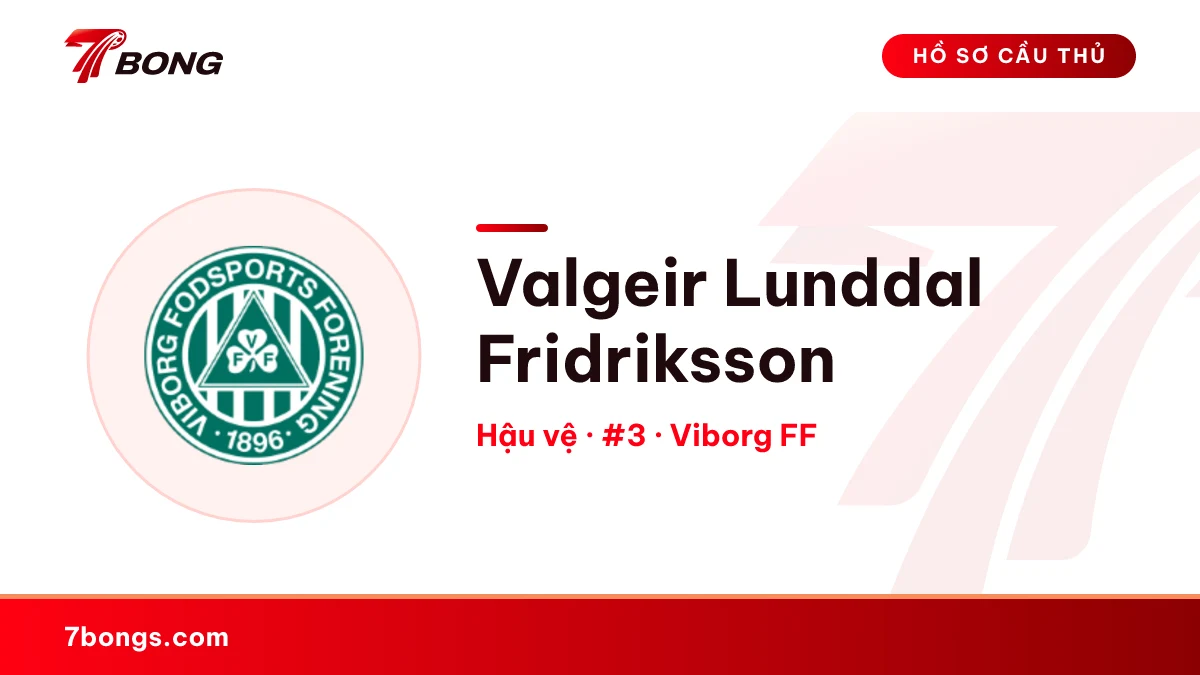 Valgeir Lunddal Fridriksson — Viborg FF