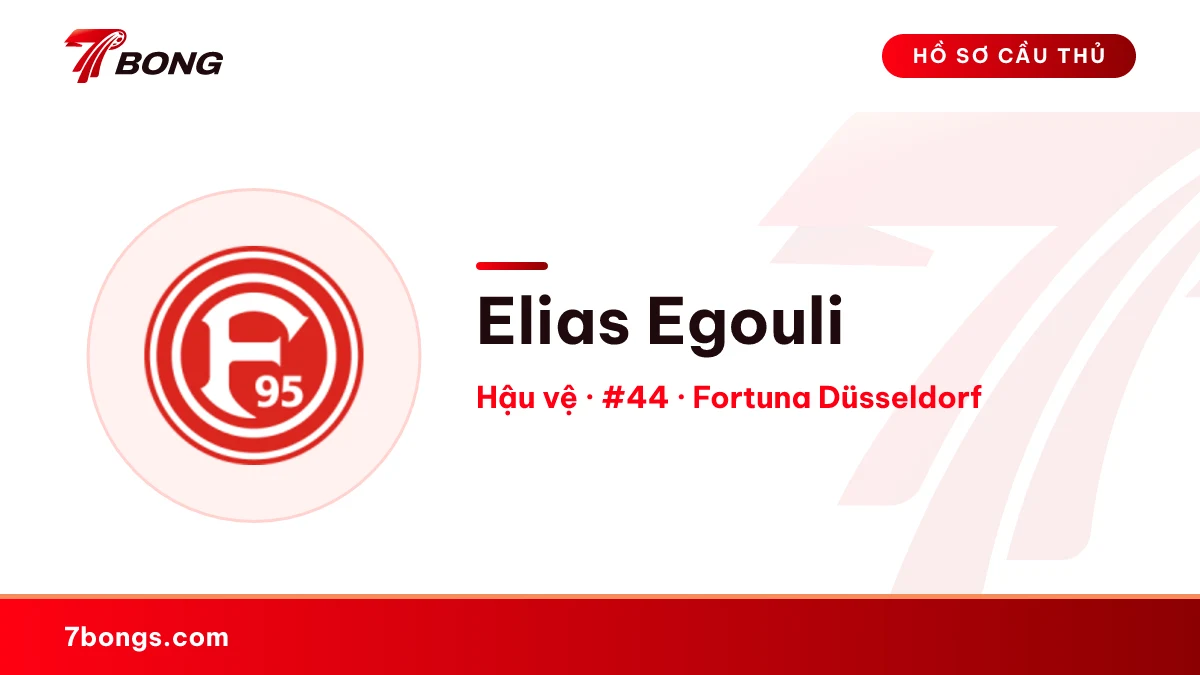 Elias Egouli — Fortuna Düsseldorf