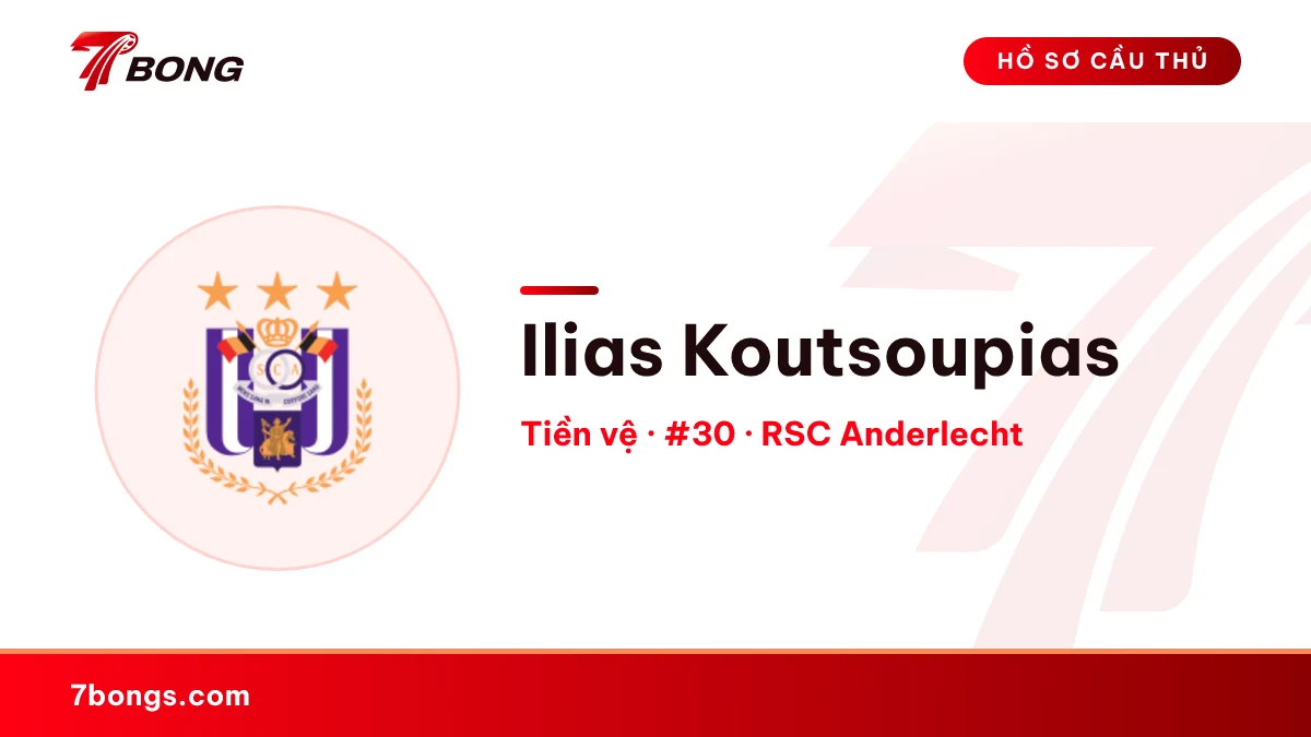 Ilias Koutsoupias — RSC Anderlecht
