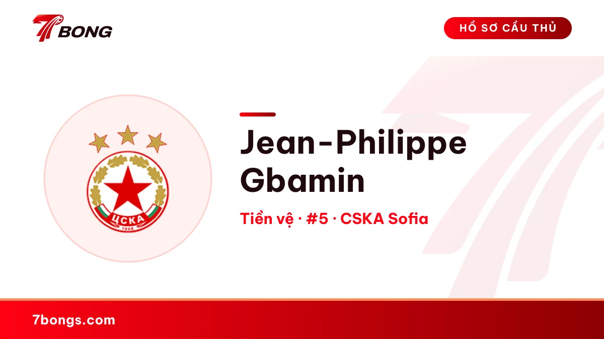 Jean-Philippe Gbamin — CSKA Sofia