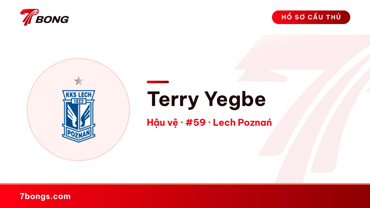 Terry Yegbe — Lech Poznań