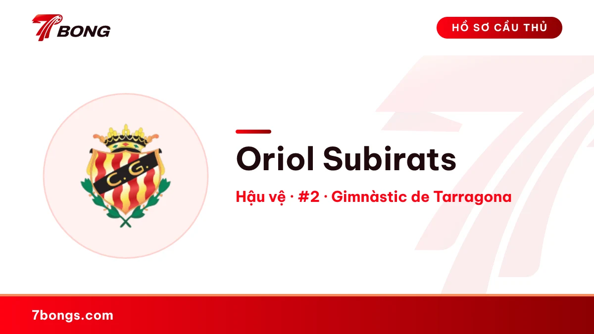 Oriol Subirats — Gimnàstic de Tarragona