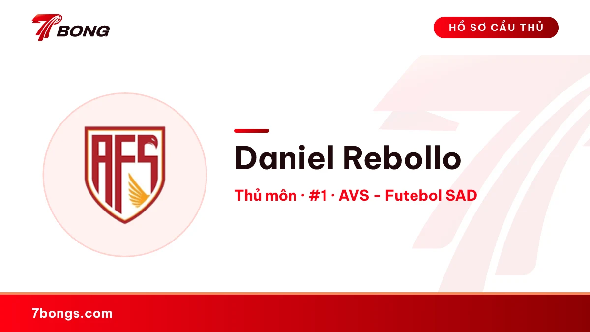 Daniel Rebollo — AVS - Futebol SAD