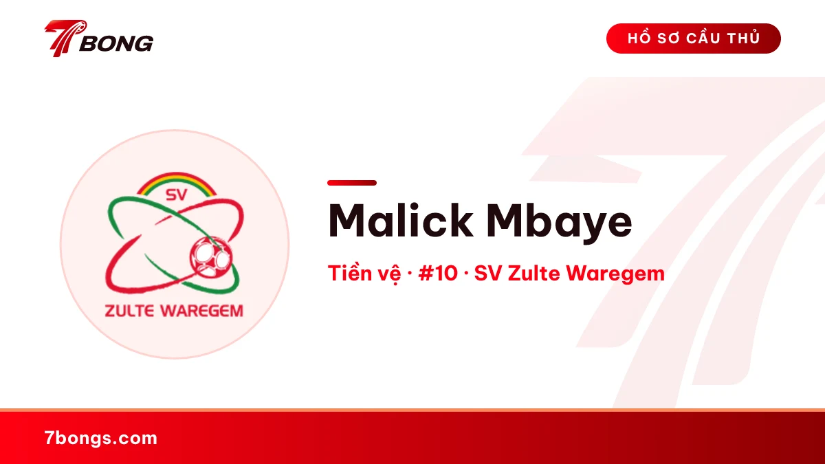 Malick Mbaye — SV Zulte Waregem