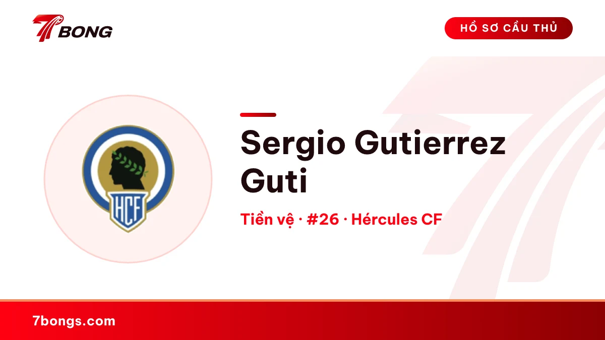 Sergio Gutierrez Guti — Hércules CF