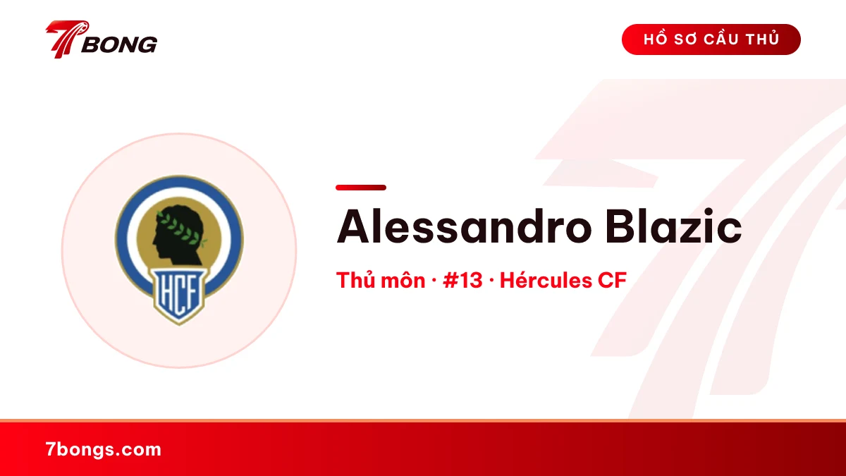 Alessandro Blazic — Hércules CF