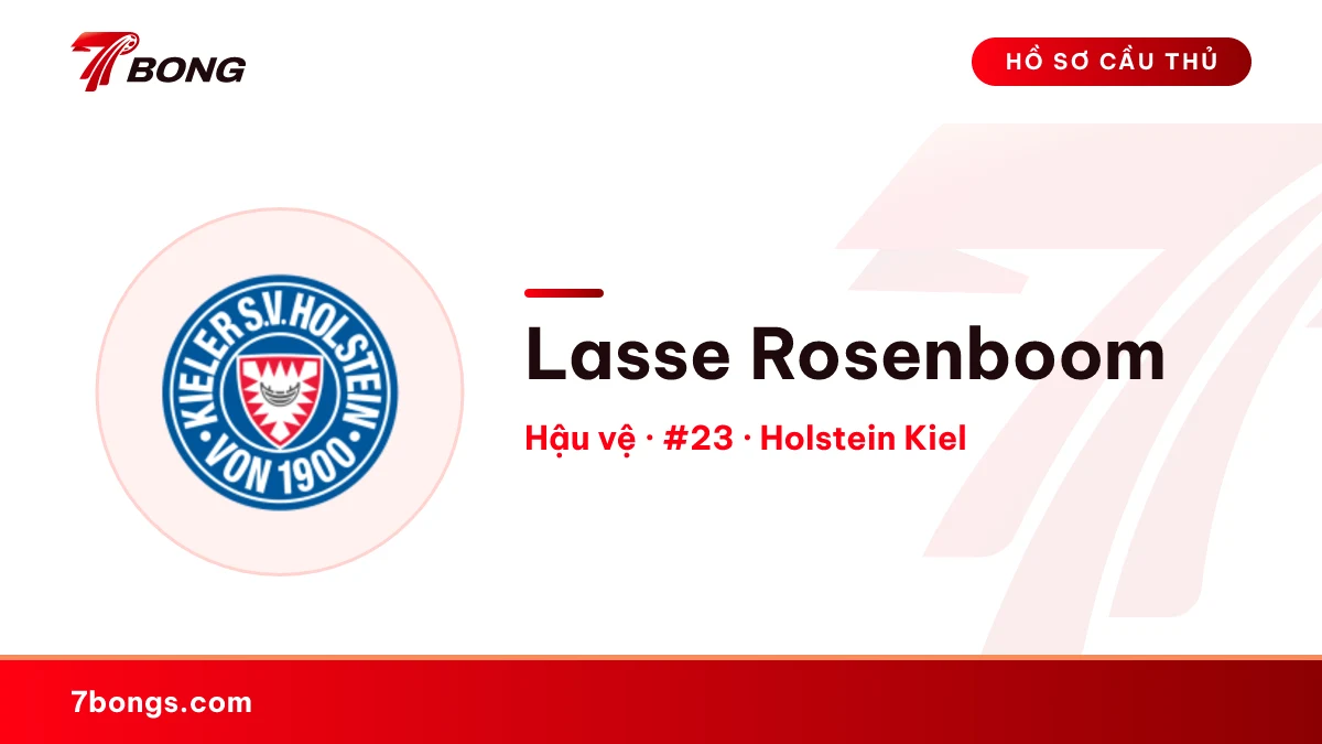 Lasse Rosenboom — Holstein Kiel