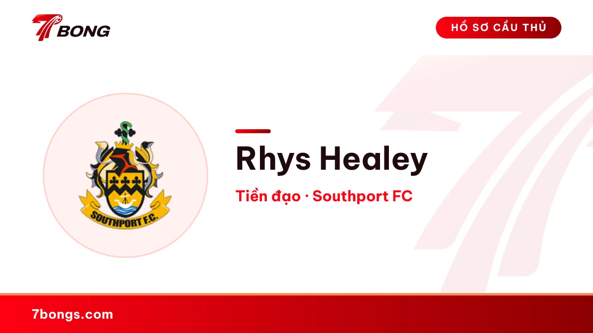 Rhys Healey — Southport FC