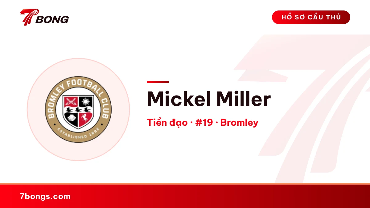 Mickel Miller — Bromley