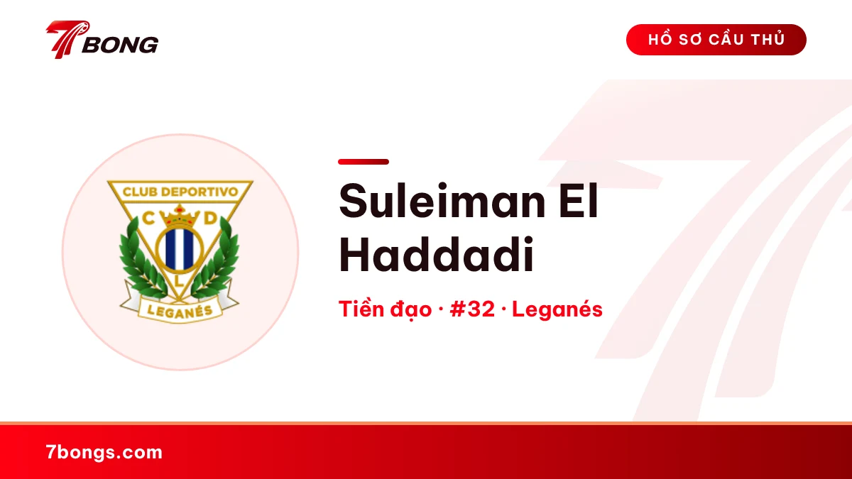 Suleiman El Haddadi — Leganés