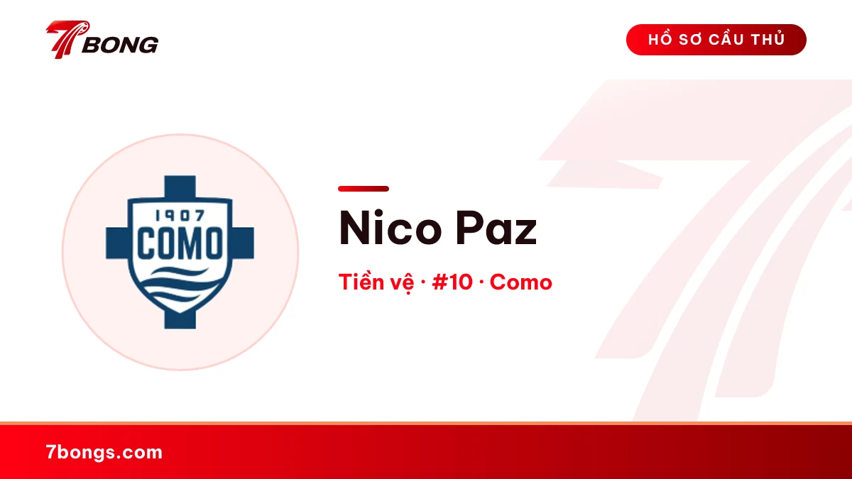 Nico Paz — Como