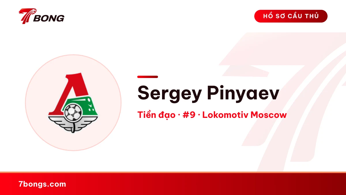 Sergey Pinyaev — Lokomotiv Moscow