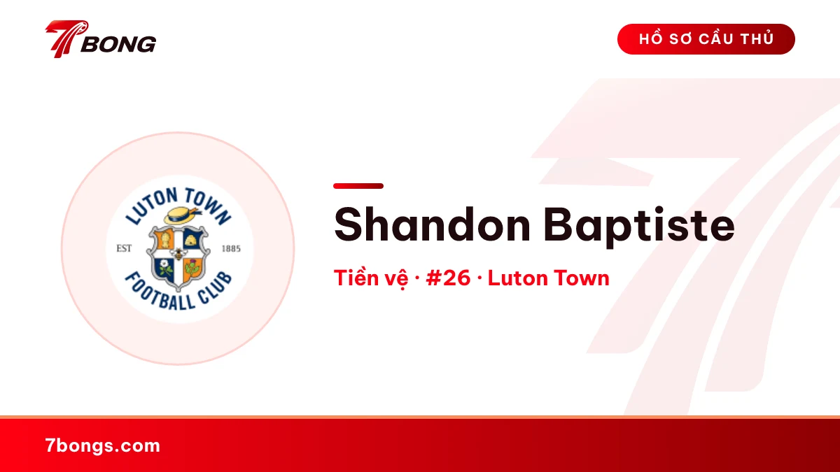 Shandon Baptiste — Luton Town