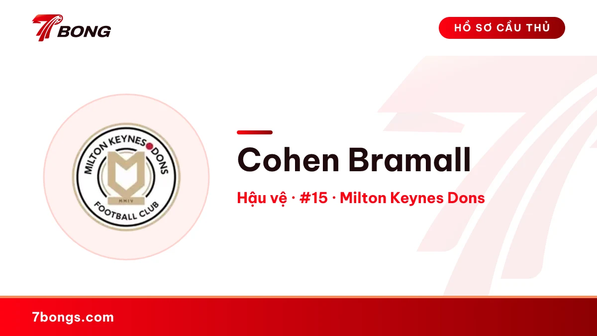 Cohen Bramall — Milton Keynes Dons