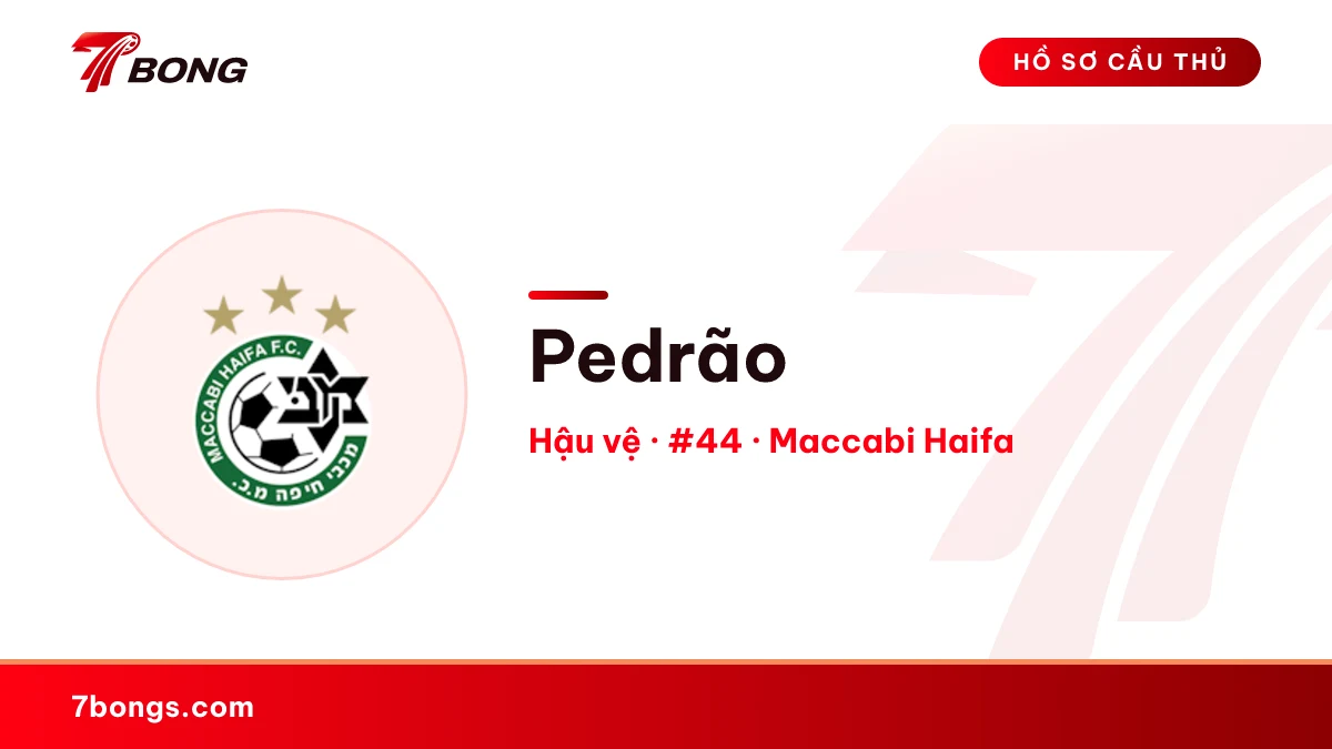 Pedrão — Maccabi Haifa
