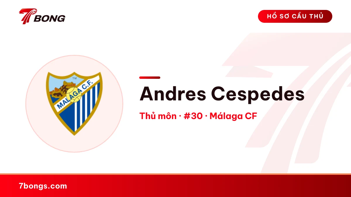 Andres Cespedes — Málaga CF