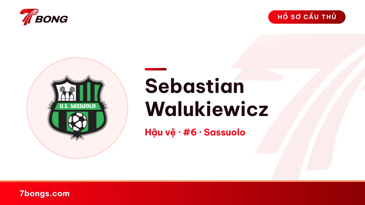 Sebastian Walukiewicz — Sassuolo