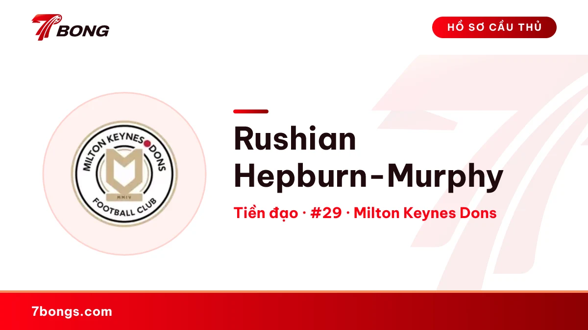 Rushian Hepburn-Murphy — Milton Keynes Dons