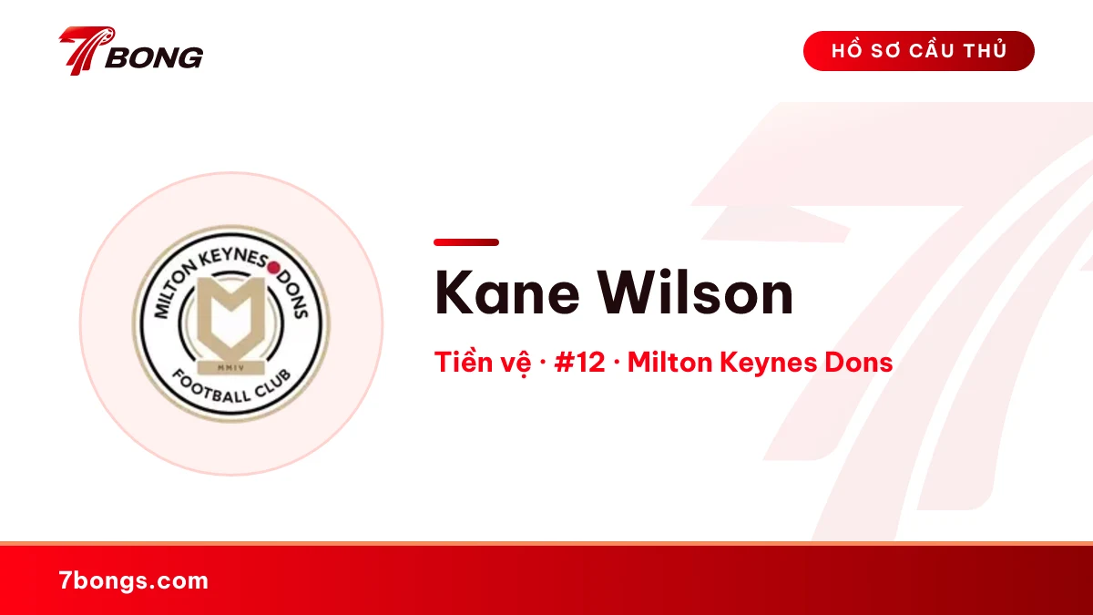 Kane Wilson — Milton Keynes Dons