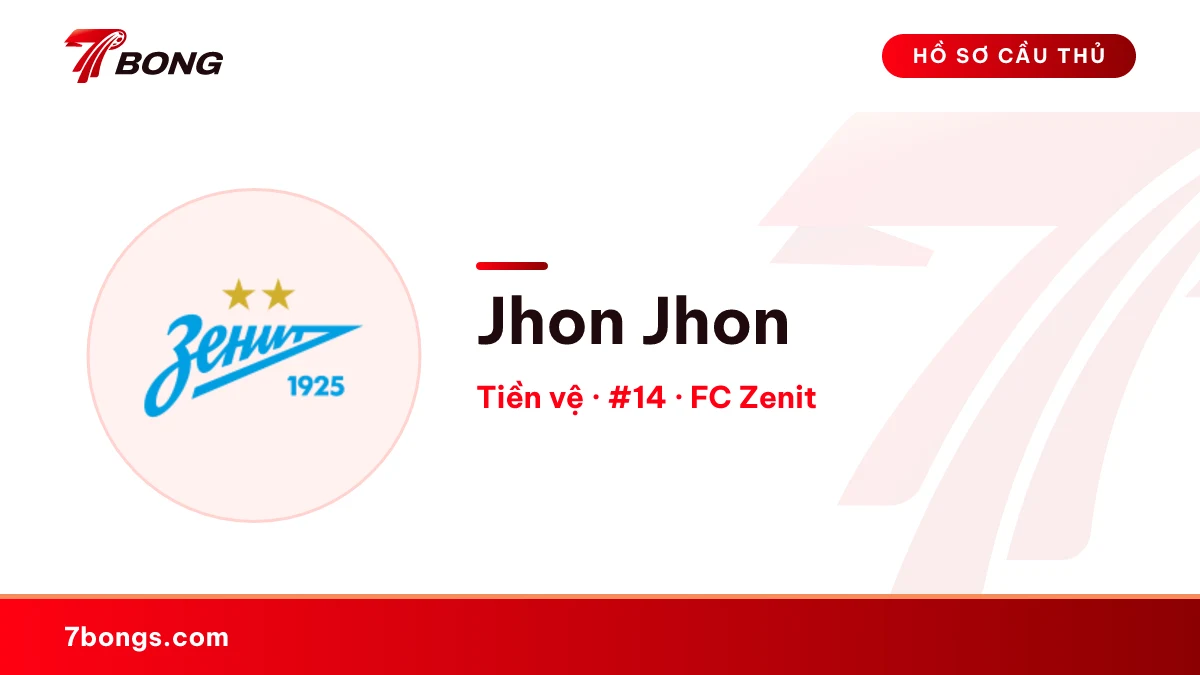 Jhon Jhon — FC Zenit