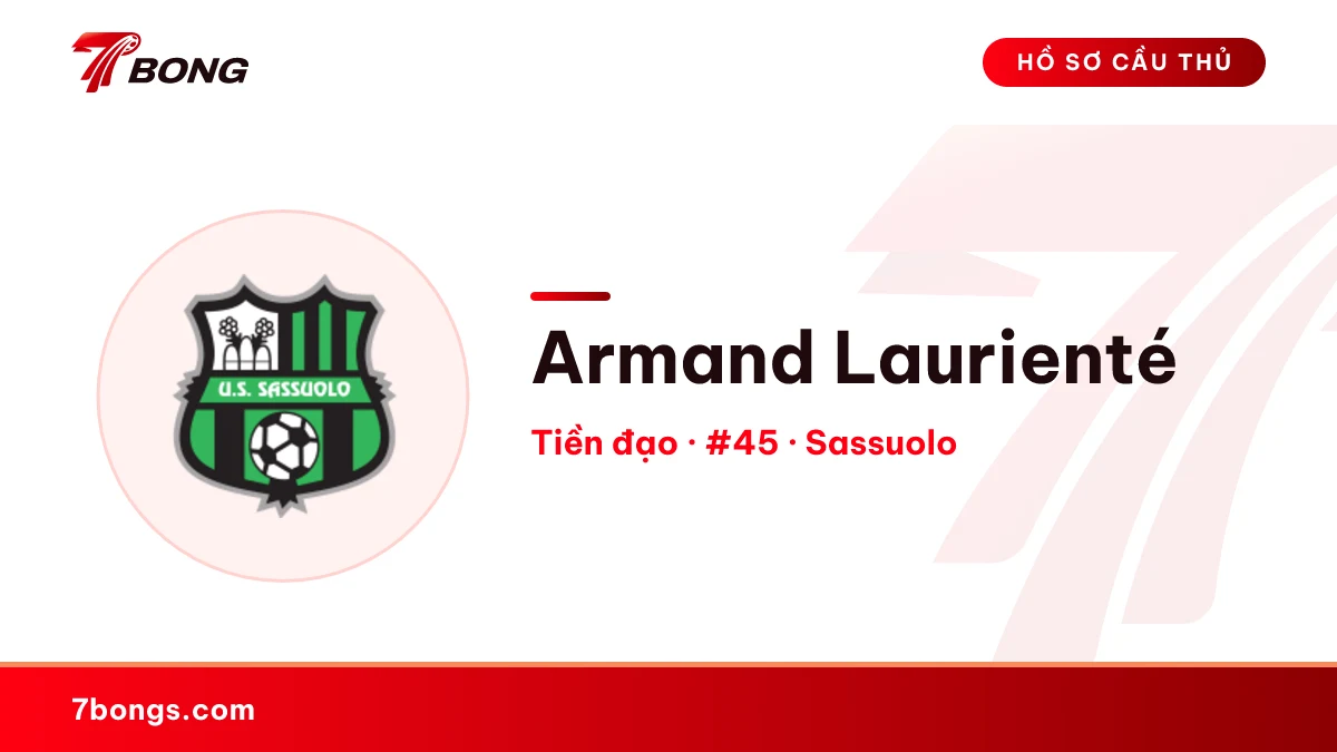 Armand Laurienté — Sassuolo