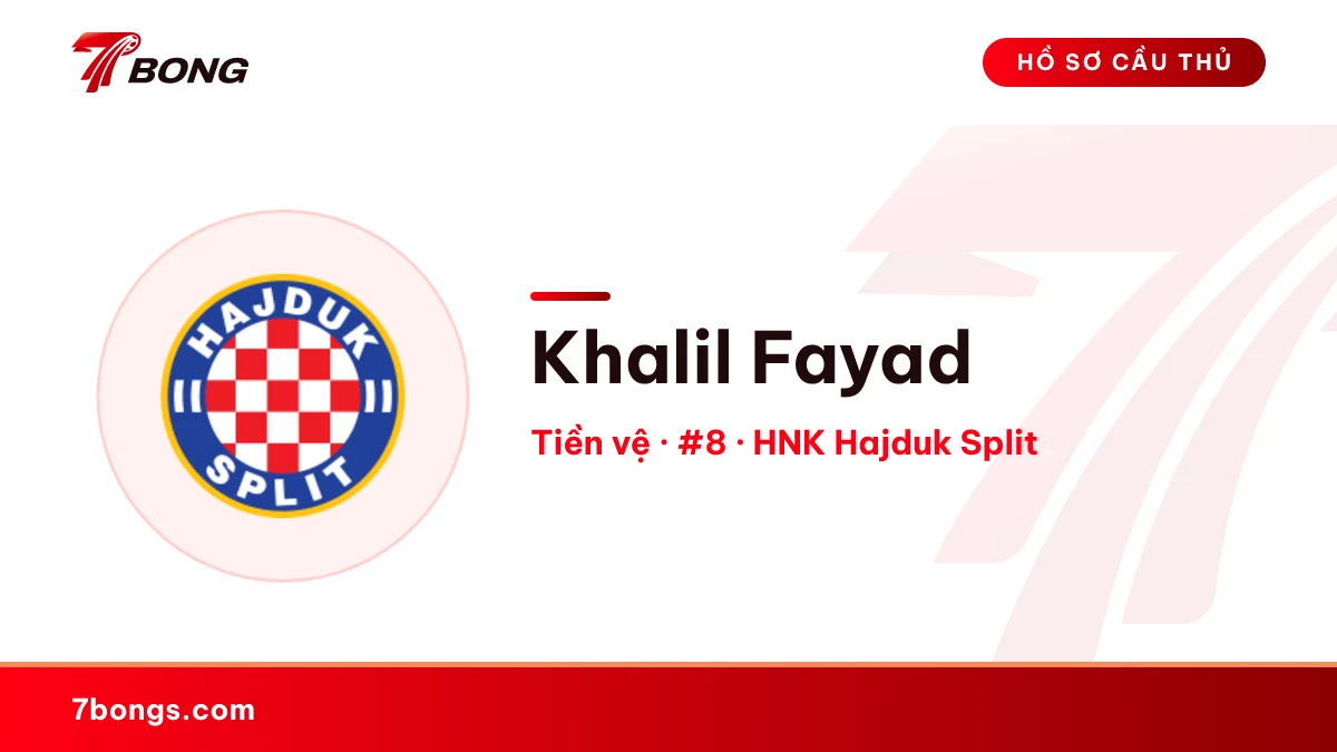 Khalil Fayad — HNK Hajduk Split