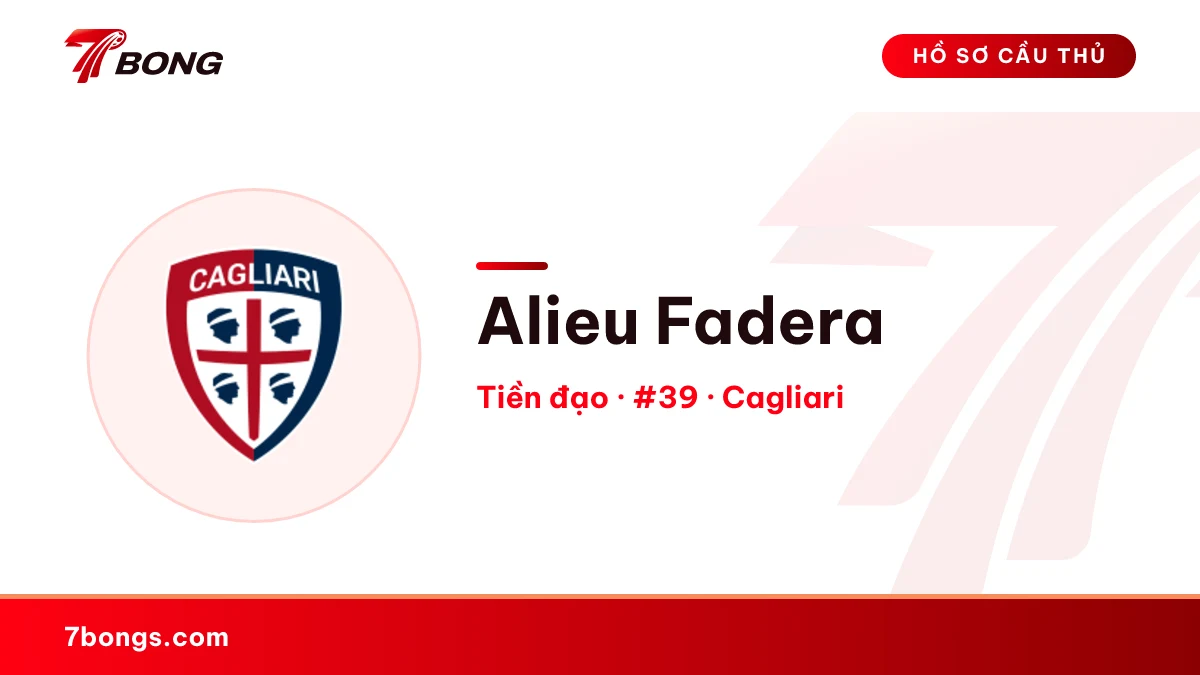 Alieu Fadera — Cagliari