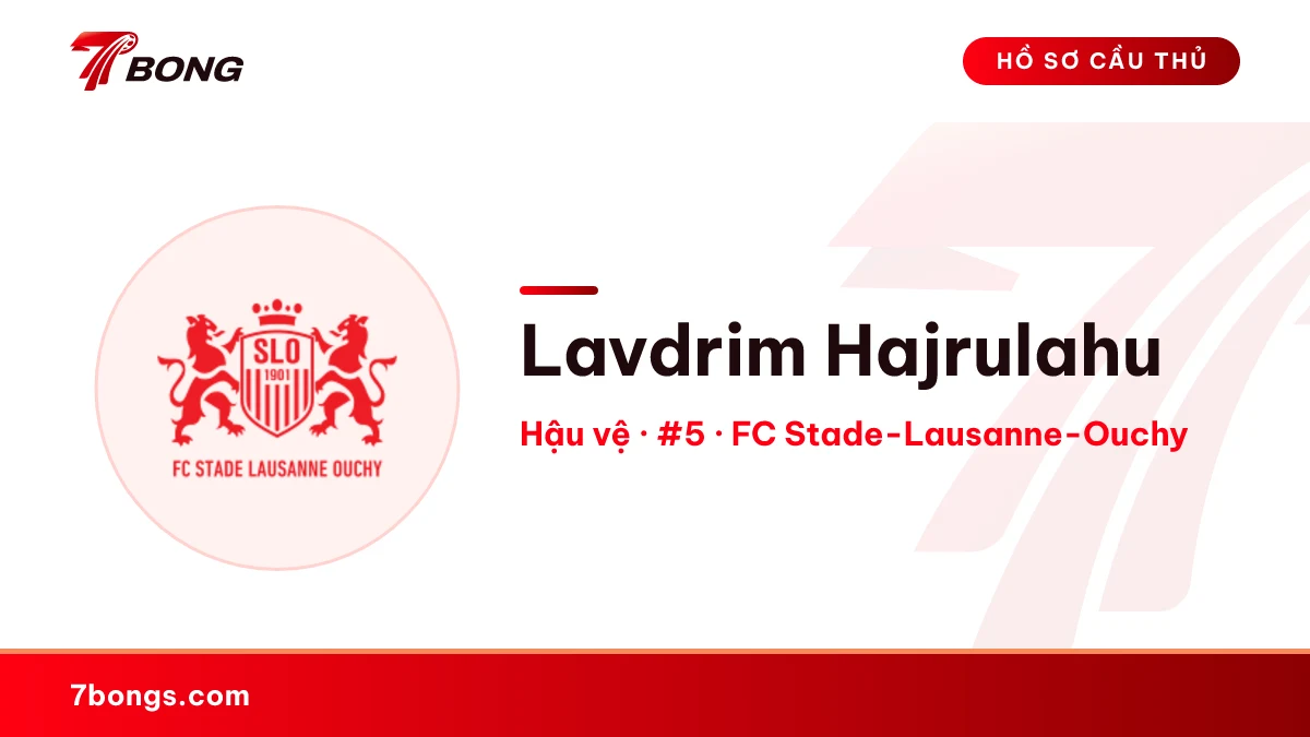 Lavdrim Hajrulahu — FC Stade-Lausanne-Ouchy