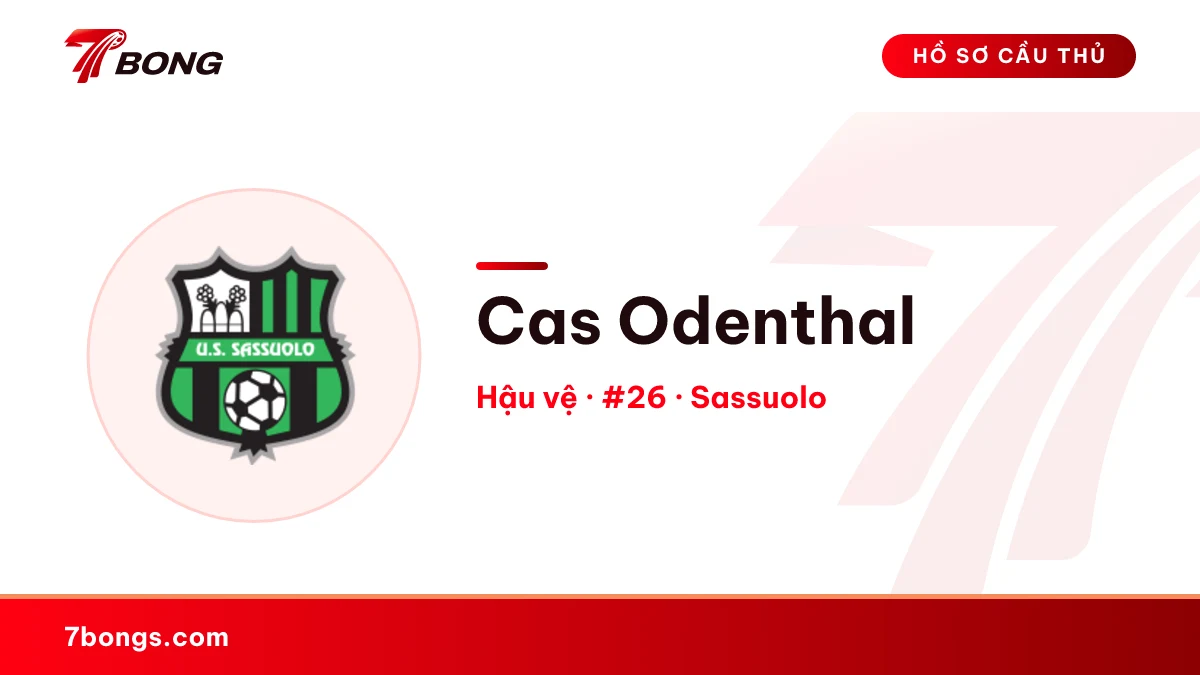 Cas Odenthal — Sassuolo