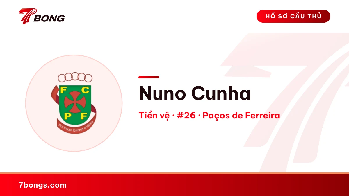 Nuno Cunha — Paços de Ferreira