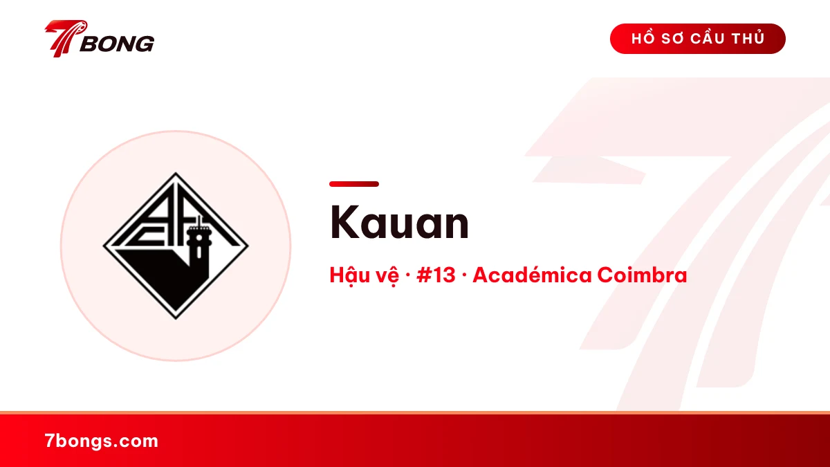 Kauan — Académica Coimbra