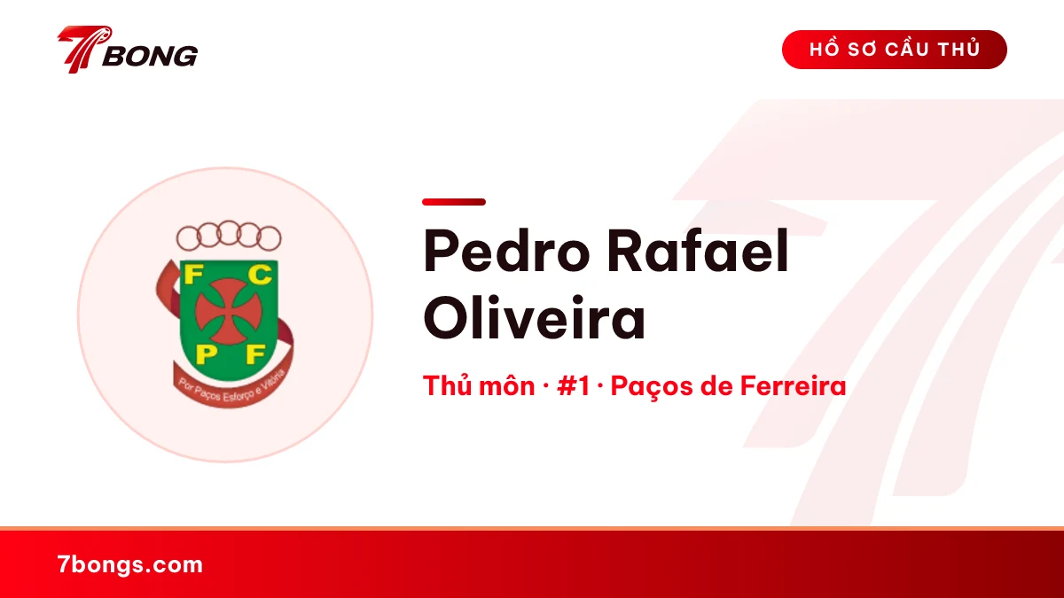 Pedro Rafael Oliveira — Paços de Ferreira