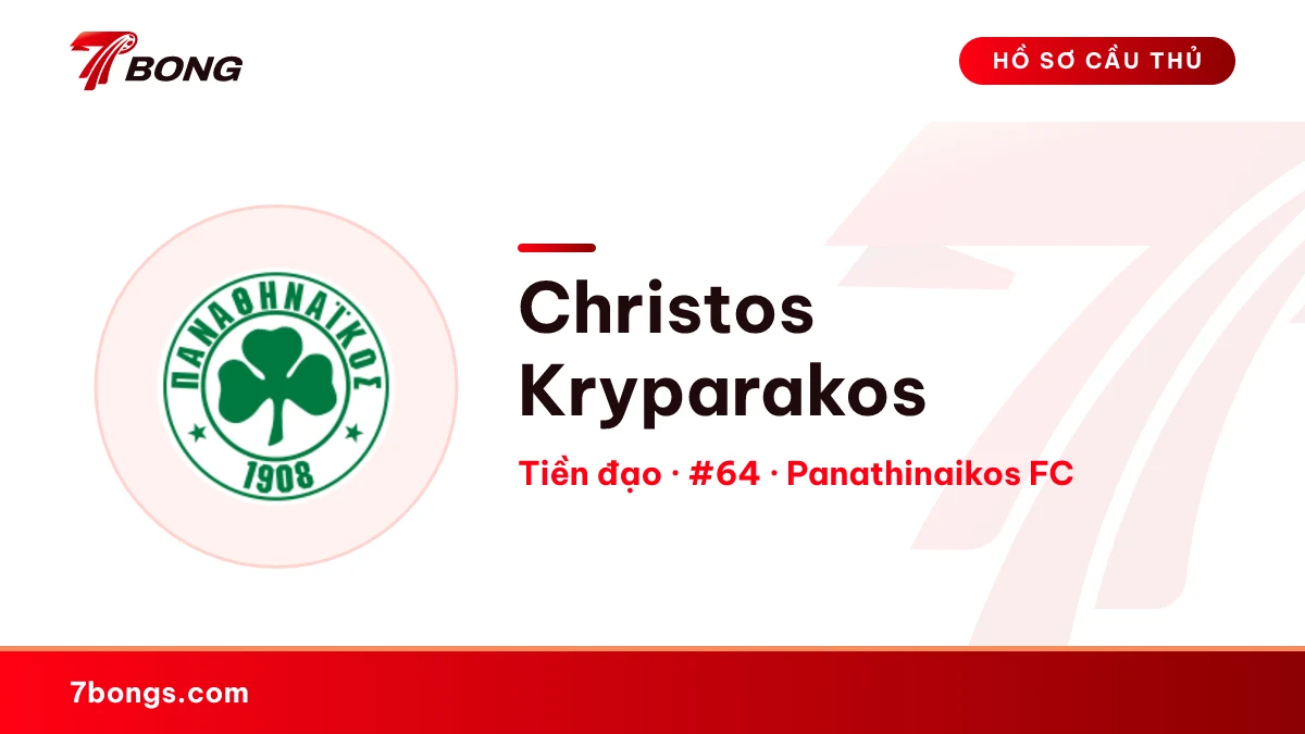 Christos Kryparakos — Panathinaikos FC