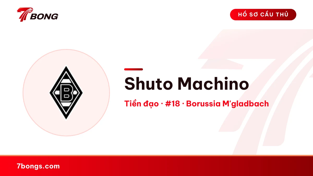 Shuto Machino — Borussia M'gladbach