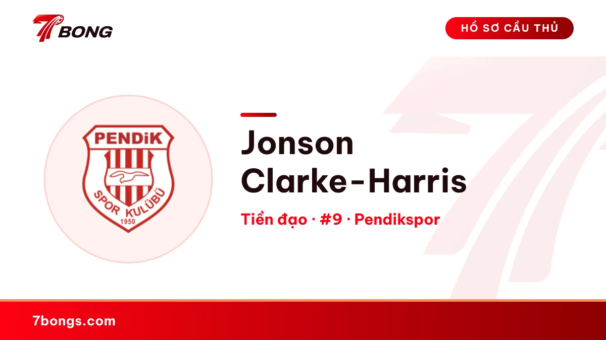 Jonson Clarke-Harris — Pendikspor
